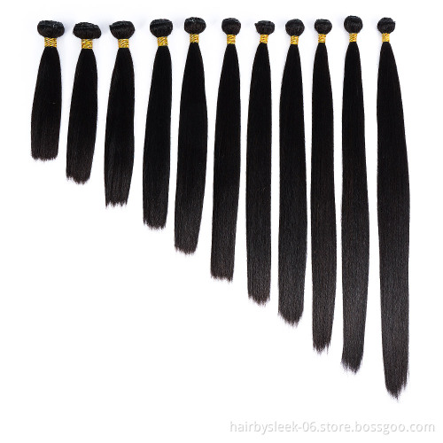 12A wholesale bone straight raw Brazilian cuticle aligned hair extension vendors double drawn remy virgin human hair bundles